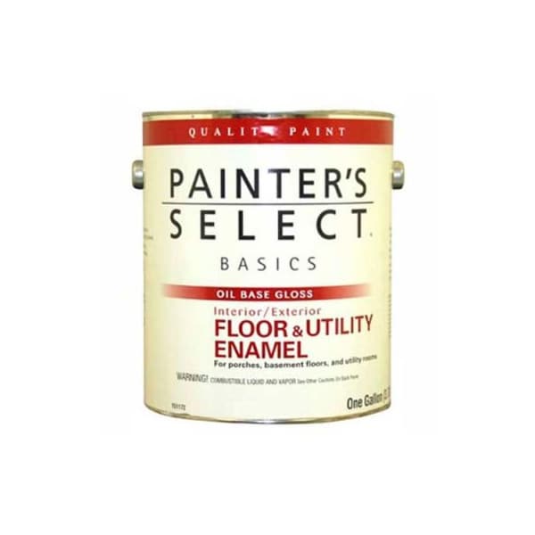 General Paint Painter's Select Basics Floor & Utility Enamel, Gloss Finish, Tile Red, Gallon - 151186 - main